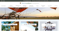 Desktop Screenshot of aerovolare.be